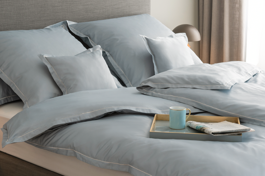 Bettwaescheserie Nyx aquamarin